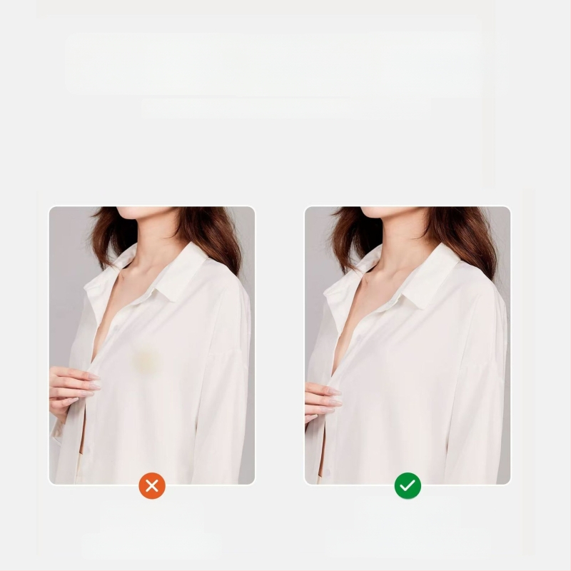 Patch de sân siliconic, autoadeziv, invizibil și fără urme, subțire, formă rotundă a mamelonului, luciu lucios