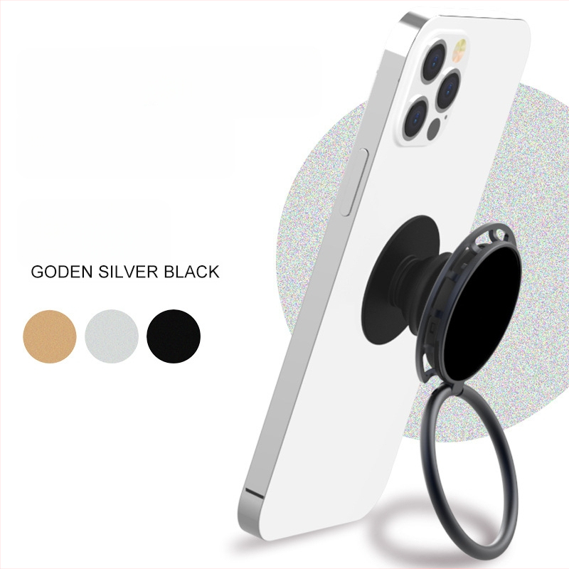 Držač za telefon s prstenastim držačem i mehanizamom zračnog jastuka, teleskopski sklopivi stolni stalak za uspravni zaslon, cinkova legura