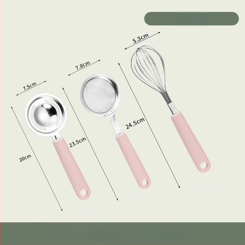 Kūdikių maisto garinimo formų rinkinys – nerūdijantis plienas, maisto kokybės, nereguliarūs formų kepiniams ir kiaušiniams, kiaušinių plakiklis