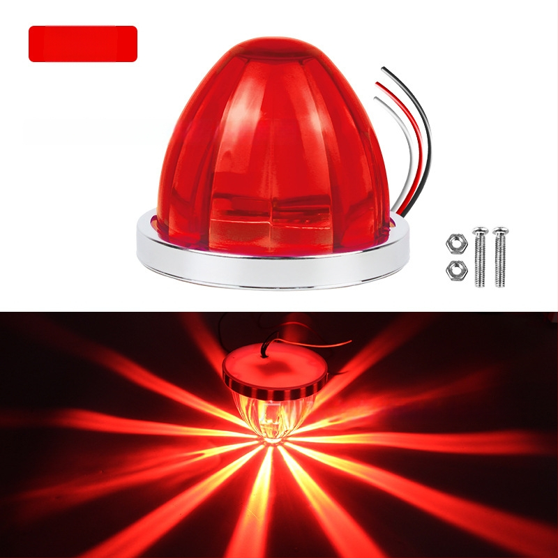 Automobilio LED šoninės šviesos – Watermelon lamp with stand, 3W, 12-30V, 0.2A, tvirtinimas prie šasijos varžtais