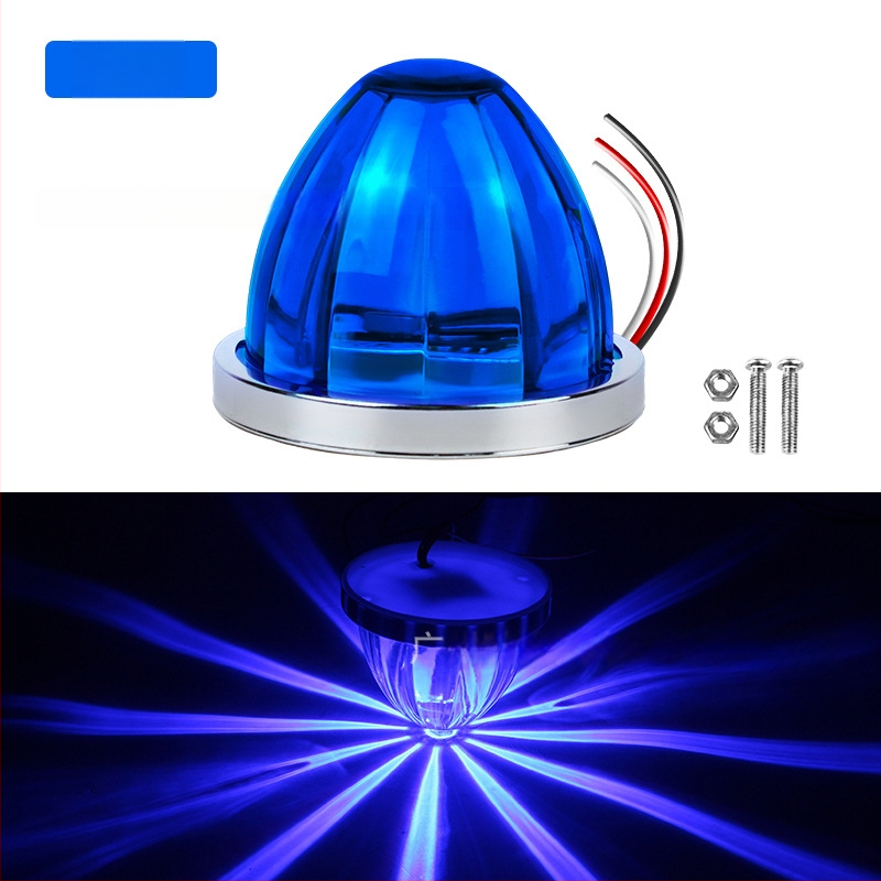 Automobilio LED šoninės šviesos – Watermelon lamp with stand, 3W, 12-30V, 0.2A, tvirtinimas prie šasijos varžtais