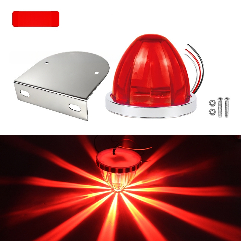 Automobilio LED šoninės šviesos – Watermelon lamp with stand, 3W, 12-30V, 0.2A, tvirtinimas prie šasijos varžtais