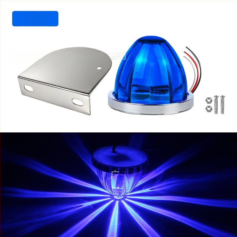 Automobilio LED šoninės šviesos – Watermelon lamp with stand, 3W, 12-30V, 0.2A, tvirtinimas prie šasijos varžtais