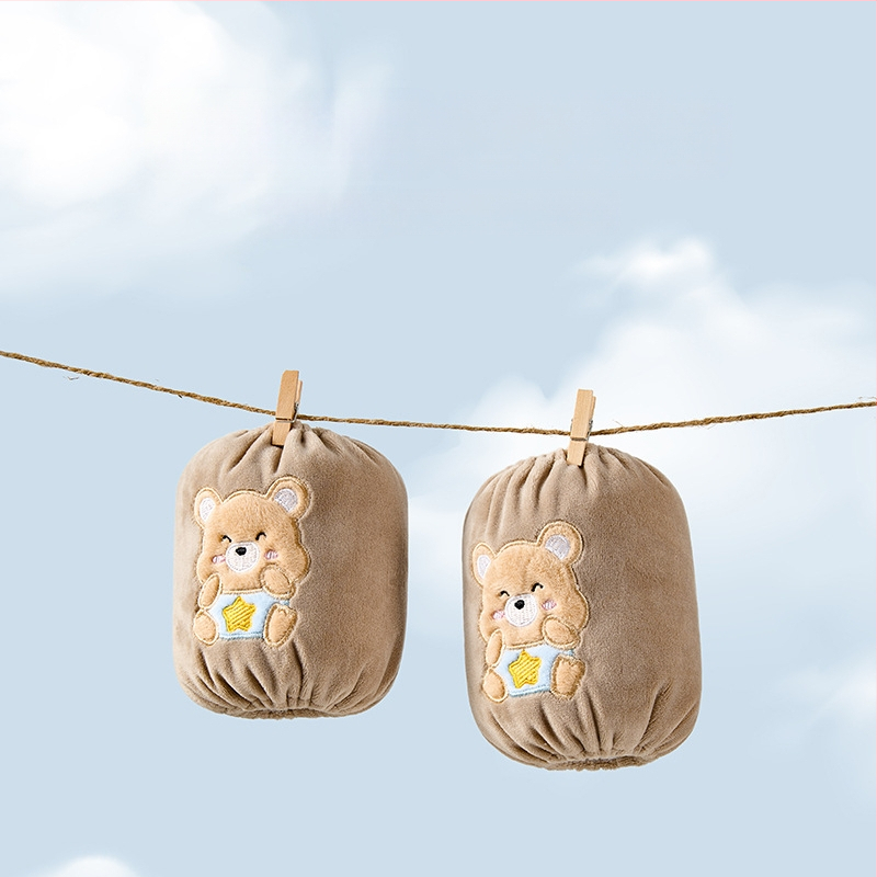 Bērnu rokas piedurknes ar karikatūru rakstu, pret traipu, poliesters, izšūšana, rudens un ziemas sezonai