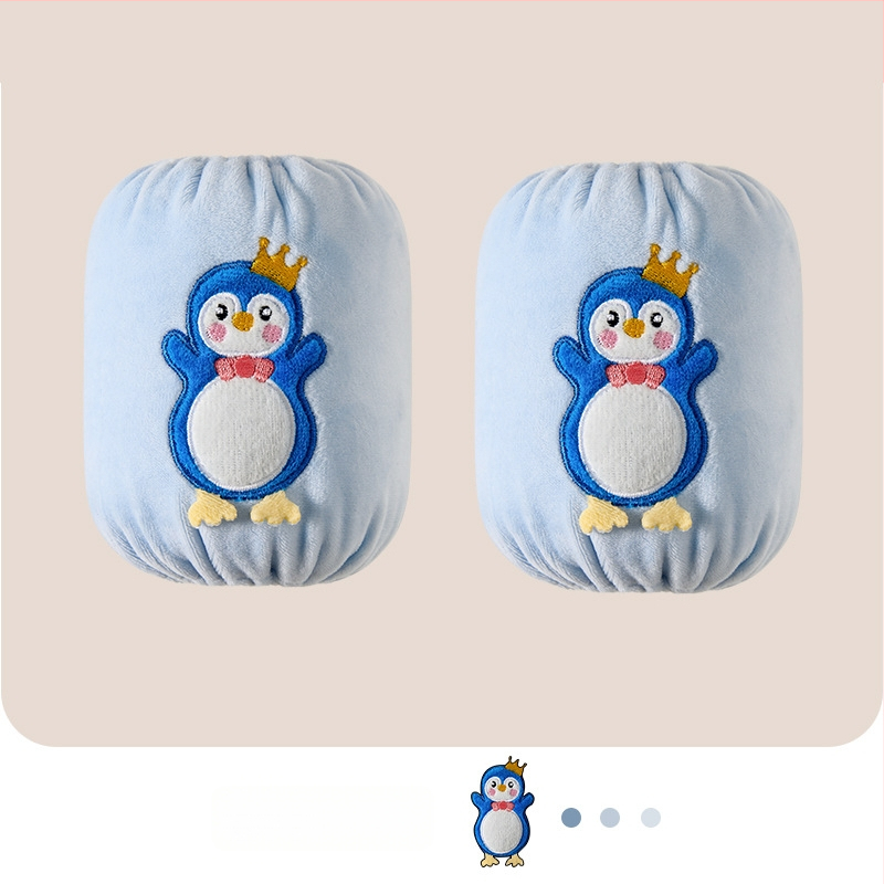 Bērnu rokas piedurknes ar karikatūru rakstu, pret traipu, poliesters, izšūšana, rudens un ziemas sezonai