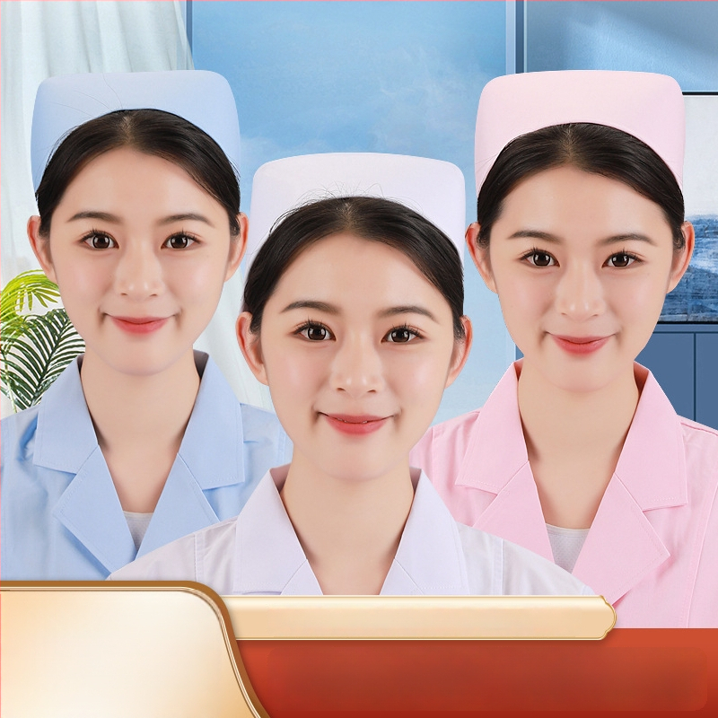 Māsu cepure - poliesters; vienkrāsains raksts; vienkārša audums; matēts pārklājums; visām sezonām