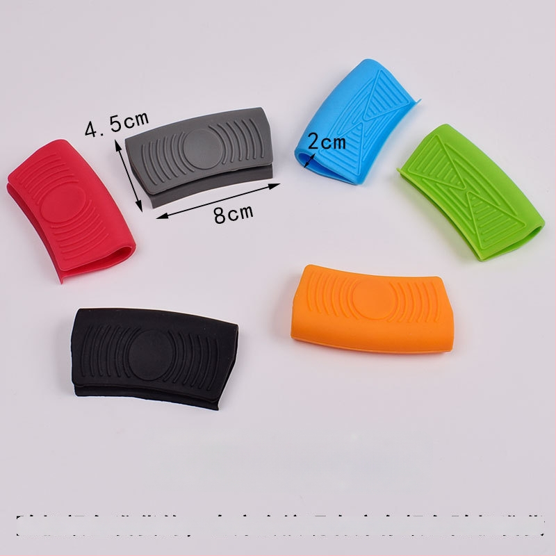 Silikona pannas rokturu komplekts ar modernu rakstu – Bai Hua, 2023, pielāgojamība