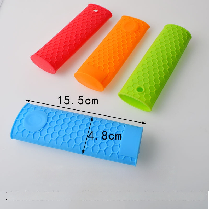 Silikona pannas rokturu komplekts ar modernu rakstu – Bai Hua, 2023, pielāgojamība