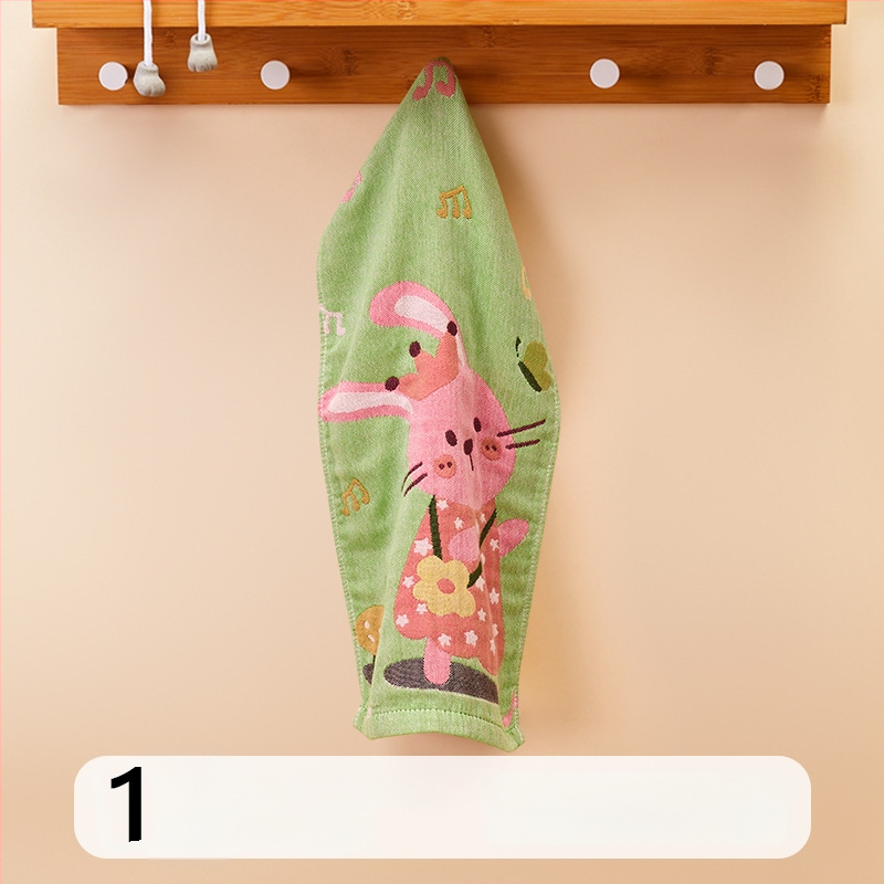 Arsof/alsof Prosop de față pentru copii, din bumbac pur, cu patru straturi, absorbant, uscare rapidă, jacquard, 50-80 g