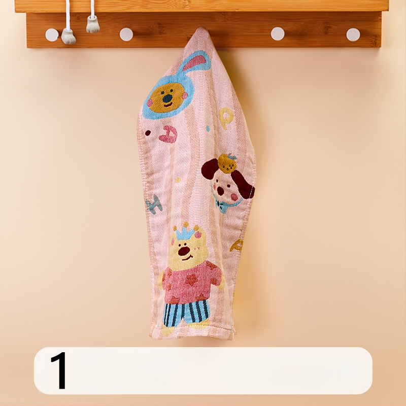 Arsof/alsof Prosop de față pentru copii, din bumbac pur, cu patru straturi, absorbant, uscare rapidă, jacquard, 50-80 g