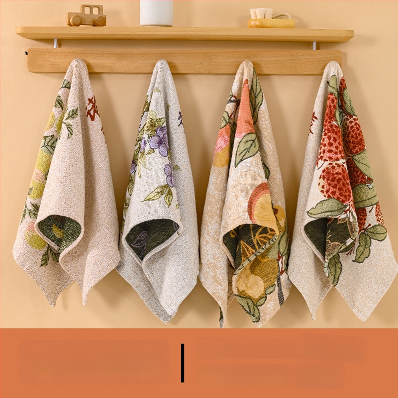 Prosop de față din bumbac 100% – țesătură Jacquard 40 pliuri, 100–120 g, pentru adulți și copii