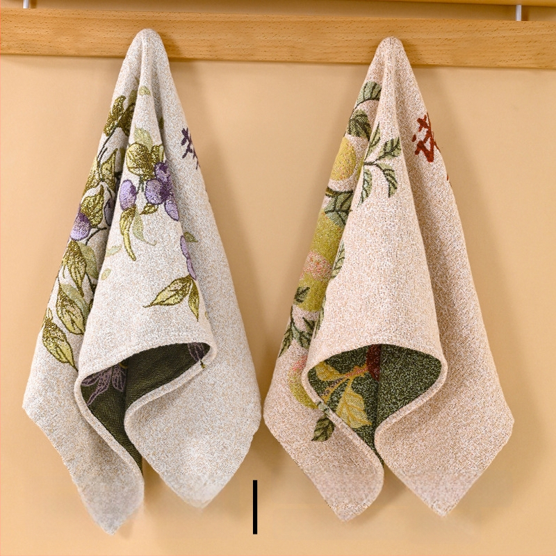 Prosop de față din bumbac 100% – țesătură Jacquard 40 pliuri, 100–120 g, pentru adulți și copii