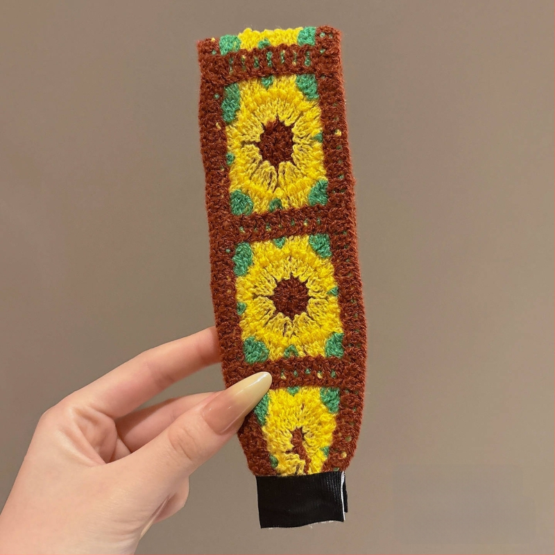 Κορδέλα μαλλιών για πλύσιμο προσώπου, γυναικείο γλυκό στυλ, υφαντό ύφασμα, προσαρμοστική