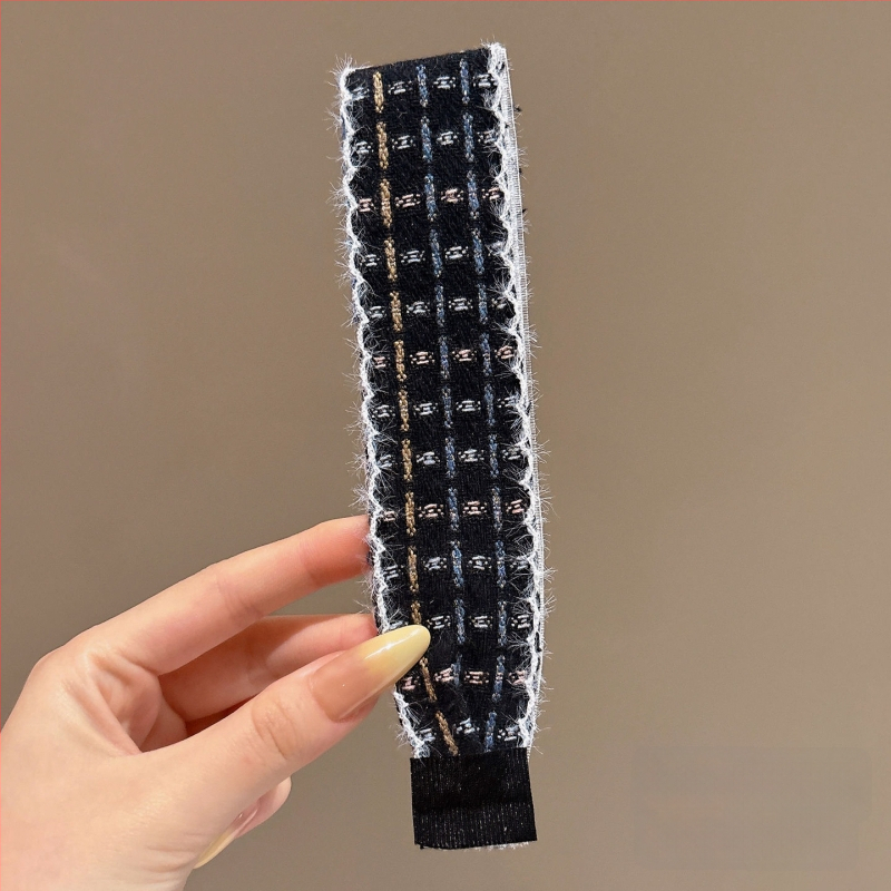 Κορδέλα μαλλιών για πλύσιμο προσώπου, γυναικείο γλυκό στυλ, υφαντό ύφασμα, προσαρμοστική