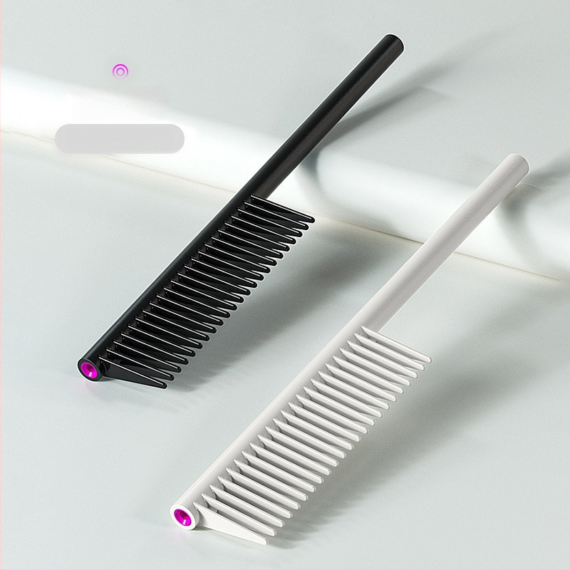 Гребен за коса с широки зъби – минималистичен дизайн, пластмасов, за лесно разплитане на къдрава коса