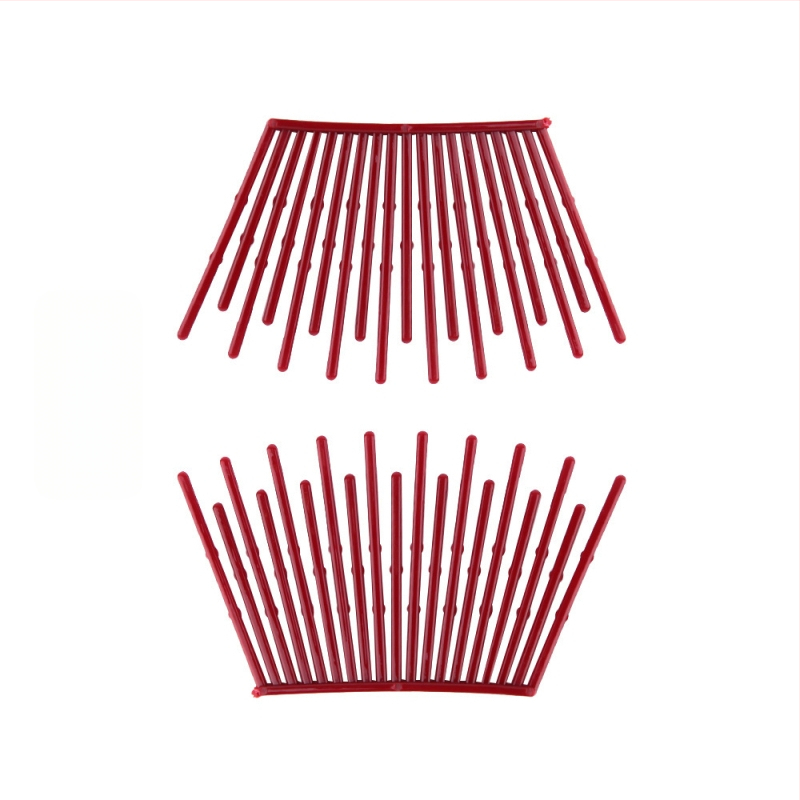 Pieptene acrilic pentru coafuri updo – stil feminin, geometric, finisaj electroplacare (Material: plastic/rășină; Stil: feminin; Stilizare: geometric; Proces de prelucrare: electroplacare; Categoria: podoabă pentru păr)