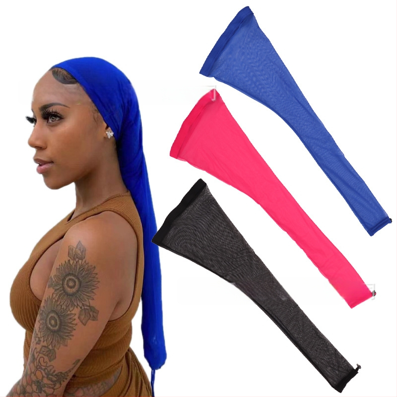 Dreadlock vamzdelio skrybelė – tinklelis plaukų skrybėlė su elastine juostele, 30 g, prekinis ženklas Xuchang nia