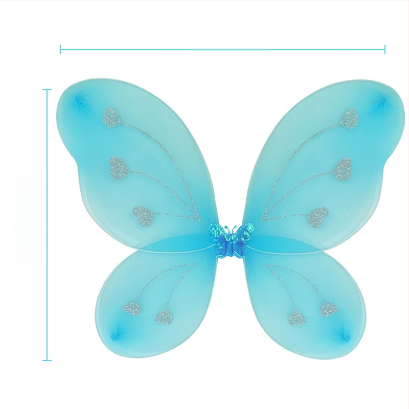 Aripioare de înger pentru costumație, fabricate manual, material: nylon + sârmă de fier, marca Cute pet