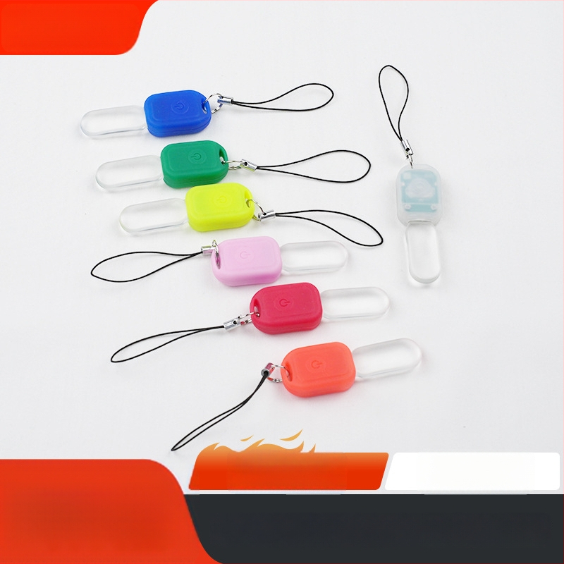 LED gaismas kulons – Pārnēsājams ārējais brīdinājuma gaismas avots, mugursomas atslēgu kulons, plastmasas kulons, HL043