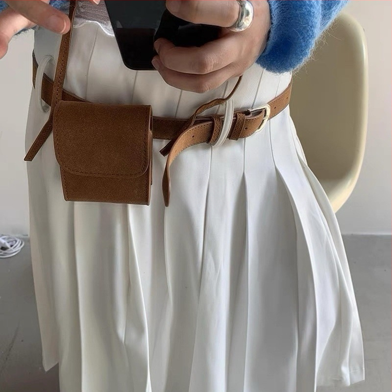 Jostas soma ar crossbody dizainu, PU materiāls, sprādze ar pīnu, korejiešu stilā, vasarai