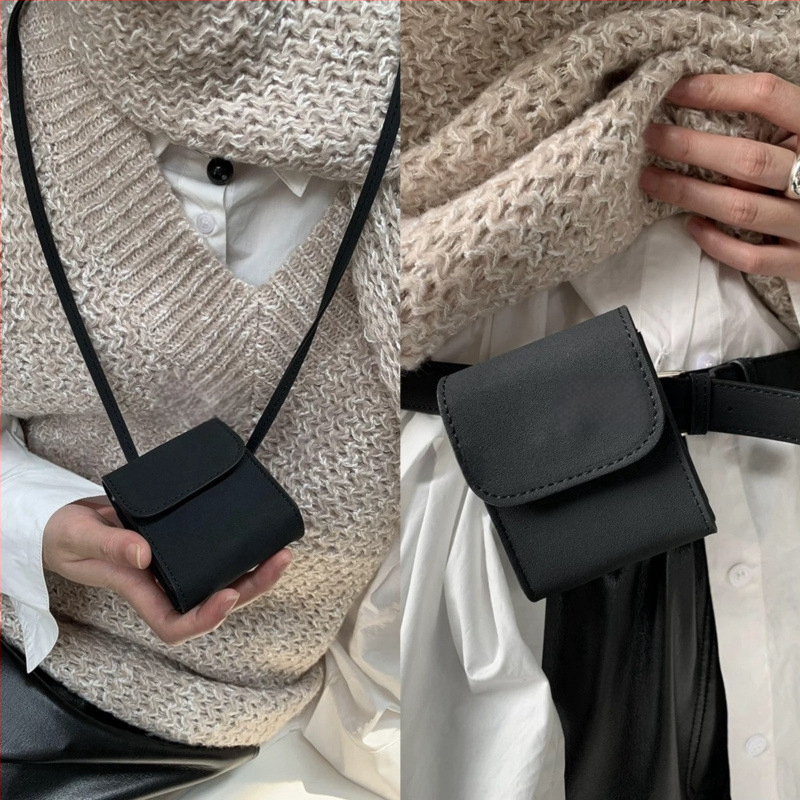 Jostas soma ar crossbody dizainu, PU materiāls, sprādze ar pīnu, korejiešu stilā, vasarai