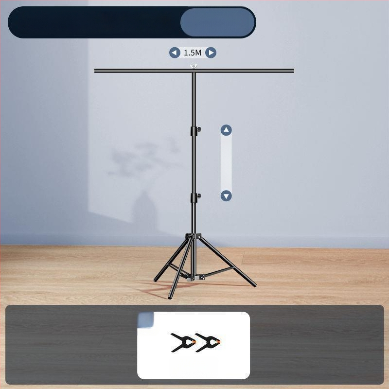 Chromakey auduma fona statīvs ar pārnēsājamu konstrukciju, uzlabots dizains