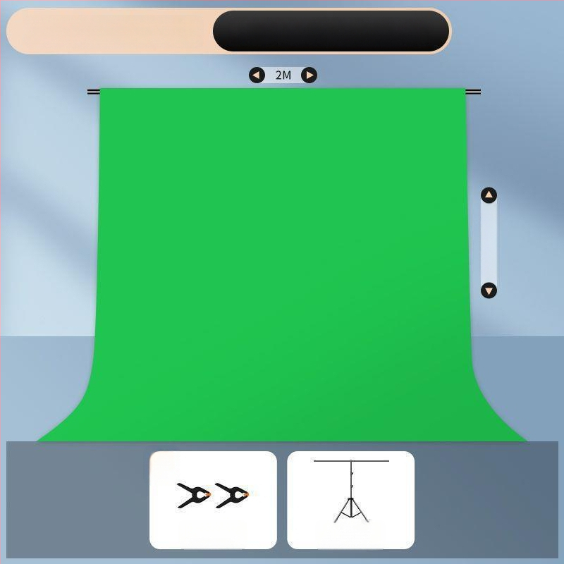 Chromakey auduma fona statīvs ar pārnēsājamu konstrukciju, uzlabots dizains