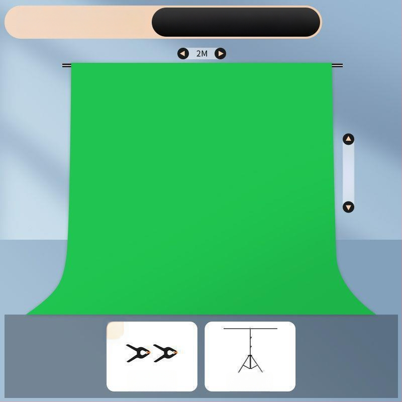 Chromakey auduma fona statīvs ar pārnēsājamu konstrukciju, uzlabots dizains