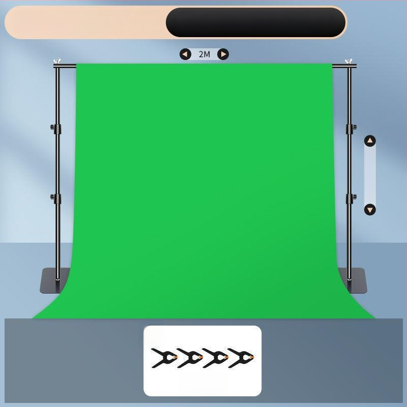 Chromakey auduma fona statīvs ar pārnēsājamu konstrukciju, uzlabots dizains