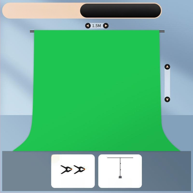 Chromakey auduma fona statīvs ar pārnēsājamu konstrukciju, uzlabots dizains
