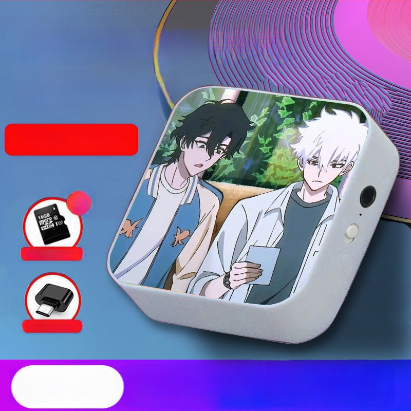 Bluetooth MP3-mängija õpilastele — 128MB salvestusruum; auto toide; kaasas kõrvaklapid, OTG ja mälukaart