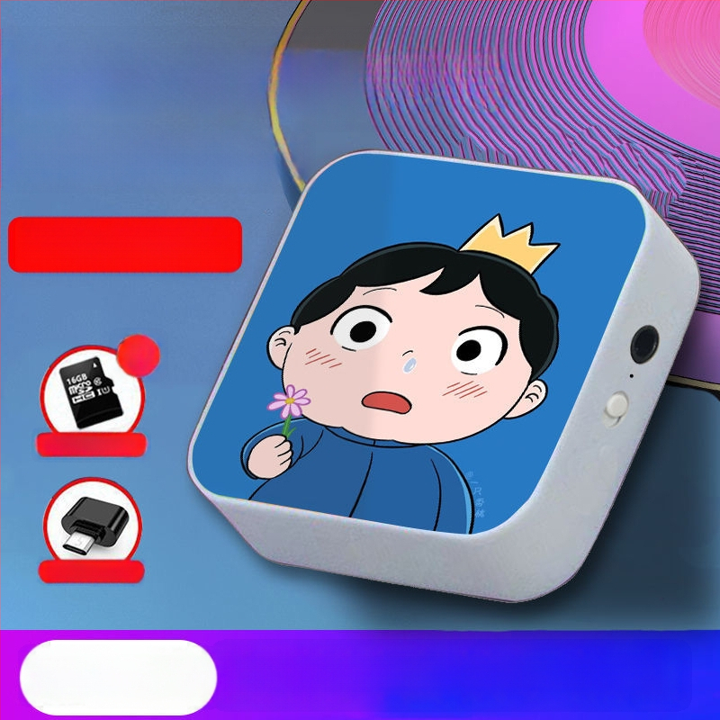 Bluetooth MP3-mängija õpilastele — 128MB salvestusruum; auto toide; kaasas kõrvaklapid, OTG ja mälukaart