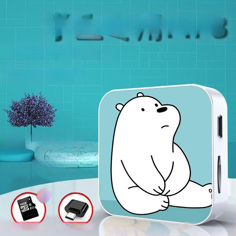 Bluetooth MP3-mängija õpilastele — 128MB salvestusruum; auto toide; kaasas kõrvaklapid, OTG ja mälukaart