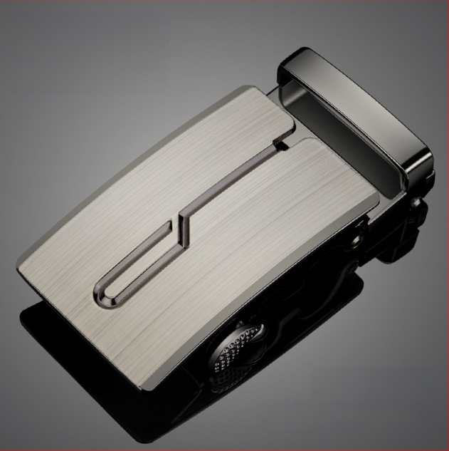 Férfi öv ötvözetből készült automata csattal, négyzet alakú csattal, üzleti stílus, testreszabható