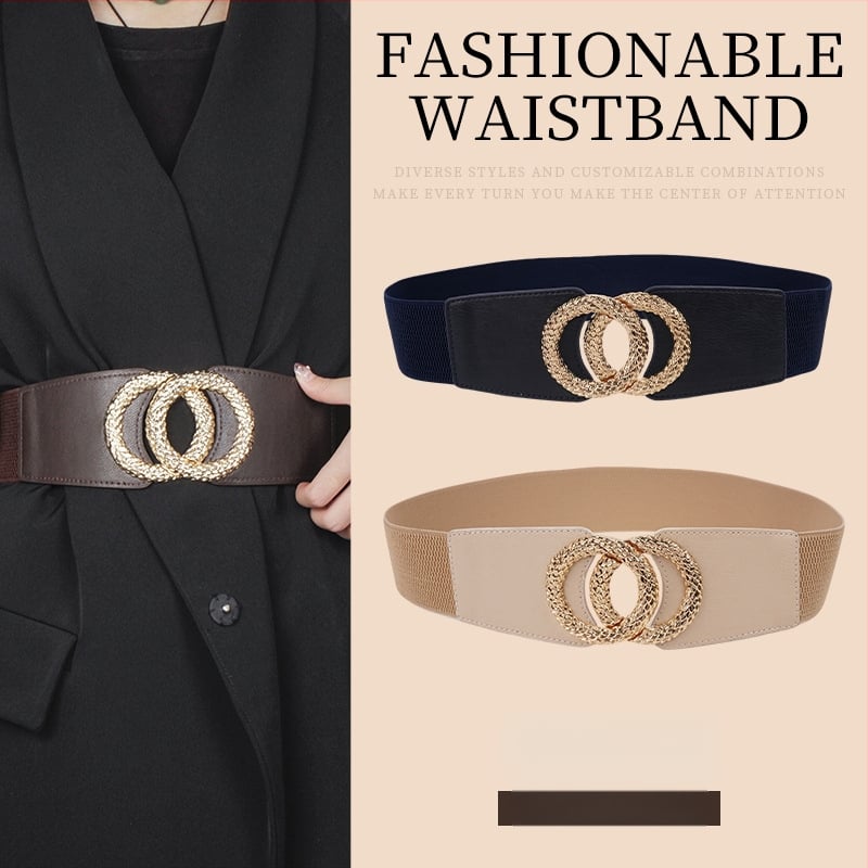 Elastne lai vöö kleitidele – PU nahk, unisex, 80–100 cm, mitmekülgne stiil