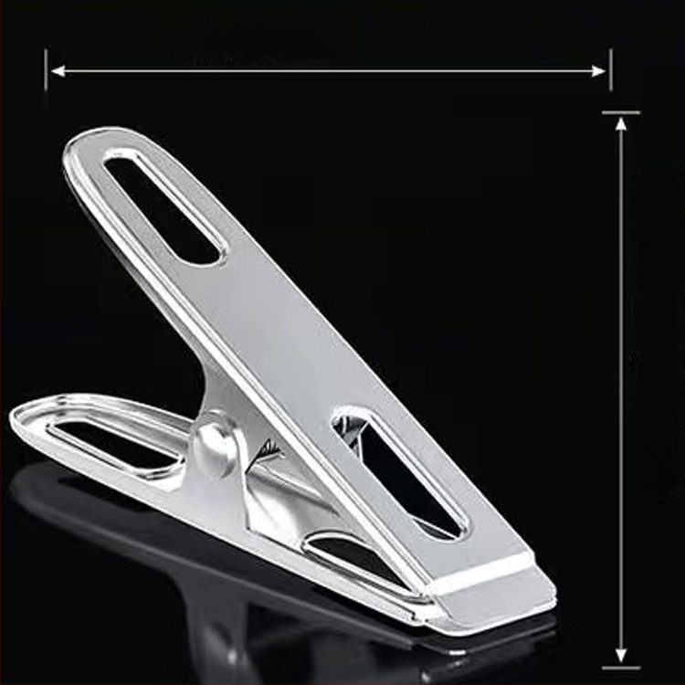 Džiovinimo klipsas iš nerūdijančio plieno, modelis 201, pakuotė 1000 vnt.