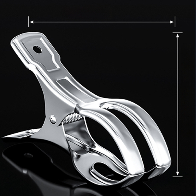 Džiovinimo klipsas iš nerūdijančio plieno, modelis 201, pakuotė 1000 vnt.