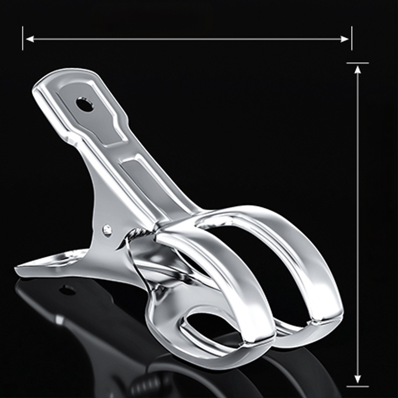 Džiovinimo klipsas iš nerūdijančio plieno, modelis 201, pakuotė 1000 vnt.