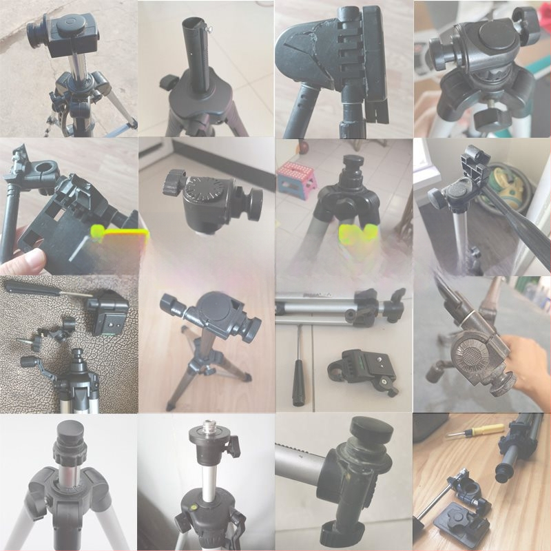 Stalak za snimanje iznad s univerzalnim držačem za mobitel i 3D pan-tilt glavom – plastika