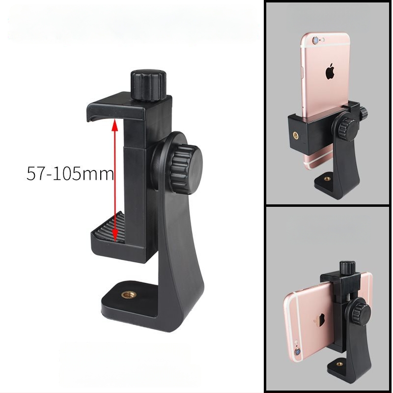 Stalak za snimanje iznad s univerzalnim držačem za mobitel i 3D pan-tilt glavom – plastika