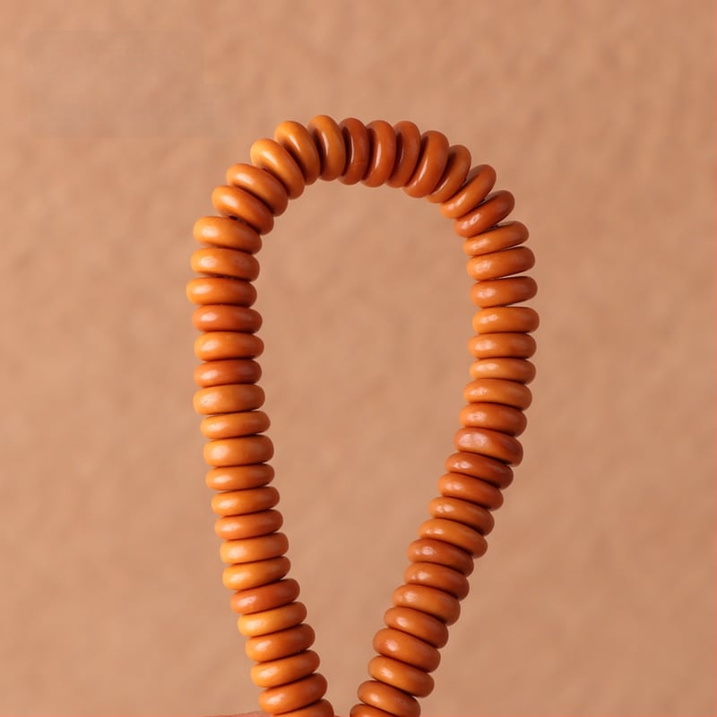 Perle Wenwan – Mărgele rotunde din sâmbure de măslină, spacer, lustruite, pentru accesorii DIY, Origine Yiwu