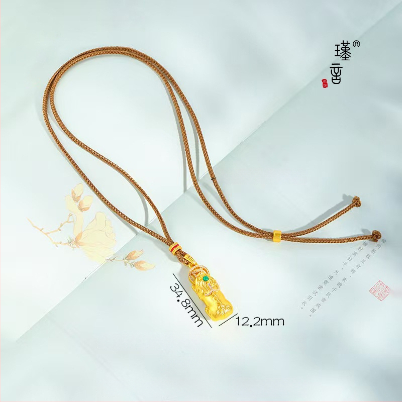 Varš kaklarota ar atslēgas kaula ķēdi, garums 61–70 cm, vintage literāri retro stils, izcelsme Yiwu.