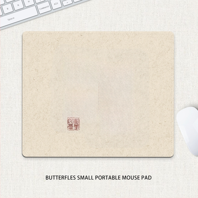 Компактна подложка за мишка – естествен каучук, против хлъзгане, печат с трансфер на топлина, едностранна; възможност за печат на лого