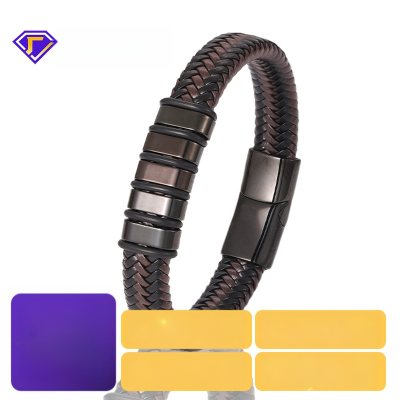 Nerūsējošā tērauda rokassprādze, universāls stils, ģeometrisks dizains, roku darbs, antistatiska un dekoratīva, zīmols Yima