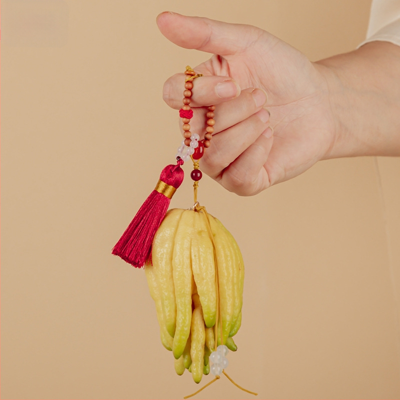 Pandantiv, ciucuri împletiți manual, serie în stil antic, Barbie tan material