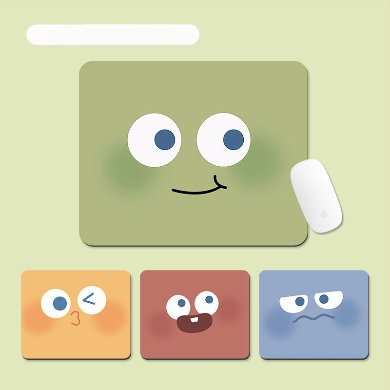 Подложка за мишка с киткова опора – антихлъзгаща настолна подложка, естествен каучук, дизайн с карикатура и трансфер на топлина, за офис и гейминг, OEM/персонализиране