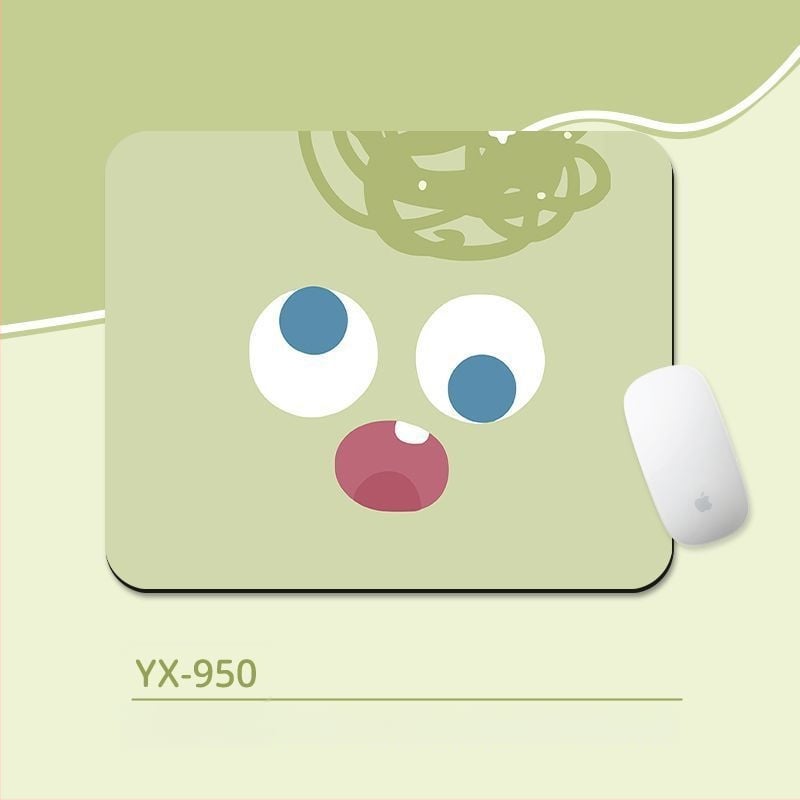Подложка за мишка с киткова опора – антихлъзгаща настолна подложка, естествен каучук, дизайн с карикатура и трансфер на топлина, за офис и гейминг, OEM/персонализиране