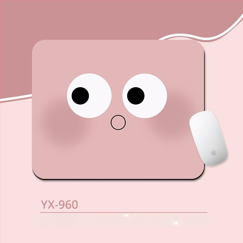 Подложка за мишка с киткова опора – антихлъзгаща настолна подложка, естествен каучук, дизайн с карикатура и трансфер на топлина, за офис и гейминг, OEM/персонализиране