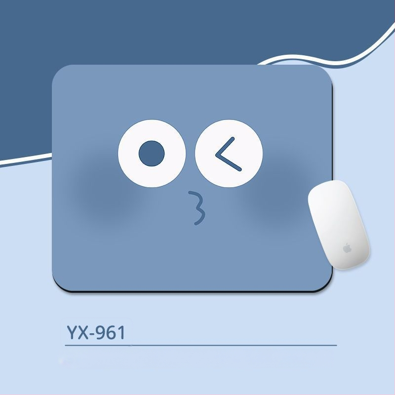 Подложка за мишка с киткова опора – антихлъзгаща настолна подложка, естествен каучук, дизайн с карикатура и трансфер на топлина, за офис и гейминг, OEM/персонализиране