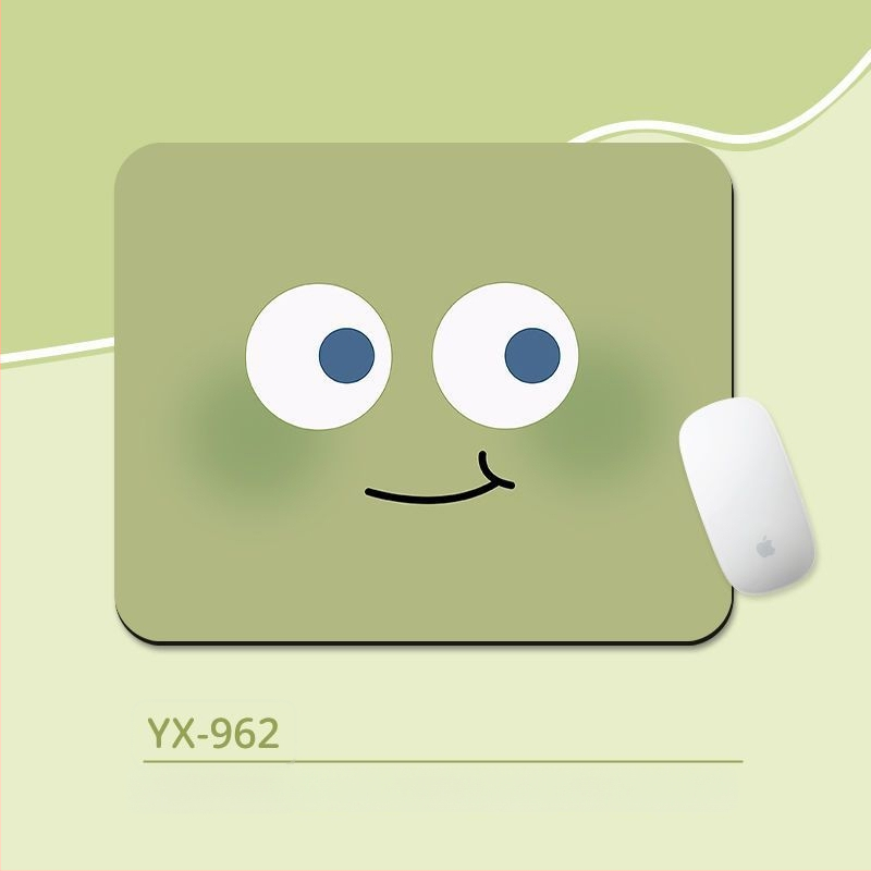 Подложка за мишка с киткова опора – антихлъзгаща настолна подложка, естествен каучук, дизайн с карикатура и трансфер на топлина, за офис и гейминг, OEM/персонализиране